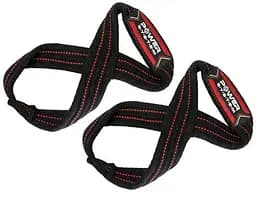 Лямки для тяги (восьмерка) Power System PS-3405 Figure 8 Black/Red S/M (3405RD-3)