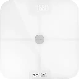 Ваги підлогові Tefal Goodvibes Sport Bluetooth 180 кг 4xAAA в комплекті скло білі