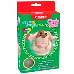 Маса для ліплення Paulinda Super Dough Circle Baby Пес коричневий (PL-081177-6)
