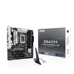 Материнcька плата B860M MAX GAMING AX s1851 B860 4xDDR5 M.2 DP USB Type-C Wi-Fi BT mATX Asus teh0018961 - мініатюра 10