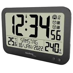 Годинник настінний Technoline WS8026 Black (WS8026), Чорний - мініатюра 2
