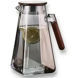 Кувшин Edenberg стеклянный для напитков с крышкой 1.8 л (EB-19573)