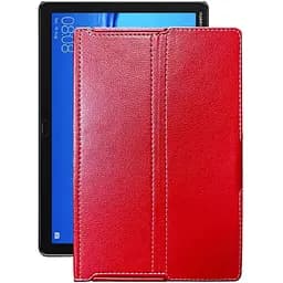 Чехол StatusCASE из экокожи для планшета Huawei MediaPad M5 lite 10 Красный