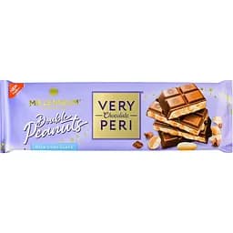 Уцінка. Шоколад молочний Millennium Very Peri з начинкою, подрібненим та цілим арахісом 285 г (950191)