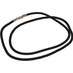 Ювелірний шовковий шнурок Golden Time з золотими вставками. Ц2033ШЧ2 55