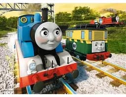 Набор Пазлы - (Мини - Макси) - "Гонки" / Паравозик Томас / (56019)