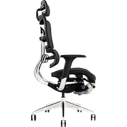 Офісне крісло GT Racer X-802L Black (W-21) [132224] - мініатюра 4