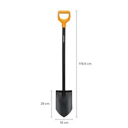 Лопата штикова Fiskars Solid 117 см (1066716) - мініатюра 2