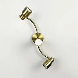 Латунний світильник із 3-ма регульованими плафонами | Арт. 52039/3 TBS | Line F