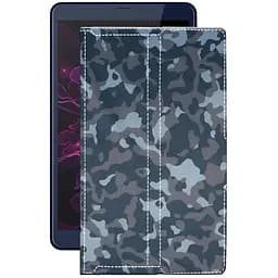 Чохол StatusCASE з екошкіри для планшету Nomi Ultra 4 10 C101014 Хаки-синій