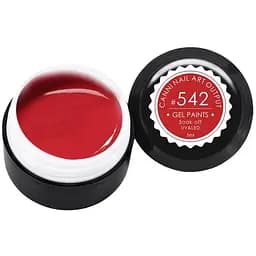 Гель-фарба Canni №542, 5 мл темно-червона