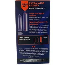Презервативи One Extra Wide&Long 10 шт. (ROZ6501053464) - мініатюра 4