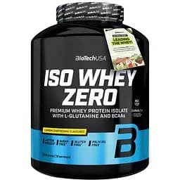 Протеїн BiotechUSA Iso Whey Zero Lemon cheesecake 1.816 кг