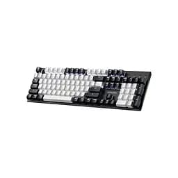 Клавіатура GamePro Genesis Metallic MK144B Outemu Red Switch USB UA Black (MK144B) - мініатюра 2