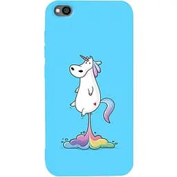Чехол-накладка Toto Matt TPU 2 mm Print Case Xiaomi Redmi Go #30 Unicorn Puk Sky Blue
