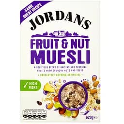Мюсли Jordans с фруктами и орехами 620 г