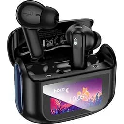 Беспроводные наушники Hoco Sandy EQ21, true wireless, ANC, ENC, noise reduction touch screen, BT headset, BT5.4, 40mAh, 400mAh, black