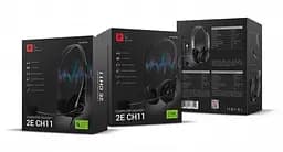 Гарнітура 2E CH11 USB Black (2E-CH11SU) - мініатюра 2