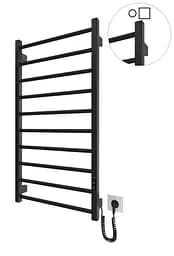 Электрический полотенцесушитель HF Leeds 970x530 black matte 6.1.0804.06.BM, Черный матовый, универсальное (коннектор), Электронный