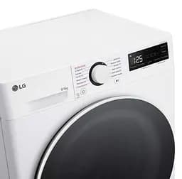 LG Прально-сушильна машина фронтальна, 9(5)кг, 1200, А, 48см, дисплей, пара, інвертор, білий - мініатюра 10