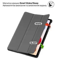 Чохол до планшета BeCover Smart Case Xiaomi Redmi Pad 2 Pro 12.1" Gray (714630) - мініатюра 3