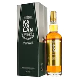 Виски Kavalan Ex-Bourbon Oak Single Malt Taiwan Whisky, в подарочной упаковке, 46%, 0.7 л