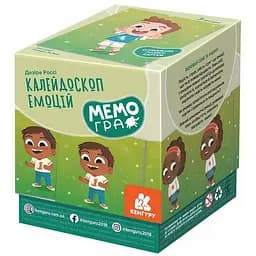 Настільна гра-мемо "Калейдоскоп емоцій" Ранок 1349001, 50 карток