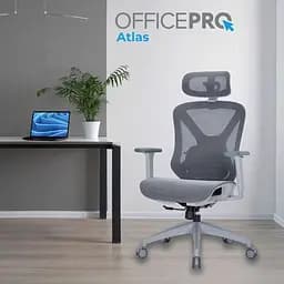 Офісне крісло OfficePro Atlas OC630-G-DG-DG Gray/Dark Gray [148899] - мініатюра 6