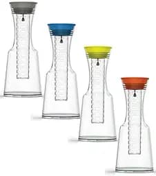 Графін ZestGlass для лимонаду вина та фруктово-ягідних напоїв (помаранчева кришка) Pasabahce Ø11х27 см kuh0007628 - мініатюра 2