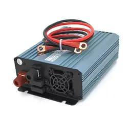 Инвертор напряжения Mexxsun MXS300, 12V/220V, 300Вт, 12/220V, approximated, 1 розетка, клемы - мініатюра 1