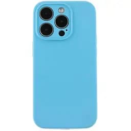 Чохол Silicone Case із захистом камери Full Apple iPhone 14 Pro Max Cornflower