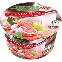 Локшина швидкого приготування MAMA Tom Yum Goong Bowl 70 г