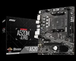 Материнська плата MSI A520M-A Pro Socket AM4 (A520M-A PRO) - мініатюра 4
