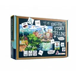 Настольная игра-бродилка "English storytelling" УМНЯШКА 2101 Pre-Intermediate (A2)