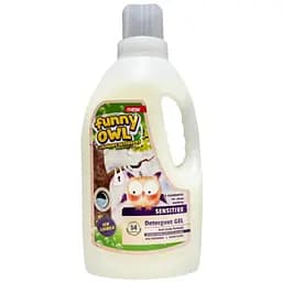 Универсальный гель для стирки детской одежды Funny Owl Sensitive 1.62 л