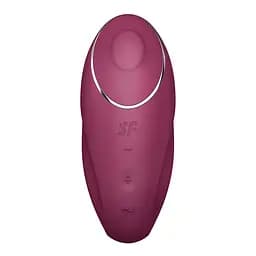 Вибростимулятор-пульсатор Satisfyer Tap & Climax 1 Red, эффект постукивания пальцем Satisfyer SX0566 99301