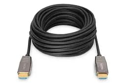 Кабель Digitus HDMI UHD 8K, AOC hybrid-fiber, AM/M, 30м, чорний - мініатюра 3