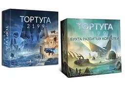 Настольная игра Lavka Games Тортуга 2199 + Бухта разбитых кораблей (ТТА002+1)
