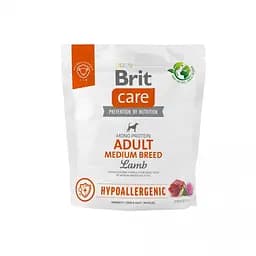 Сухой корм Brit Care Dog Hypoallergenic Adult Medium Breed для собак средних пород, гипоаллергенный с ягненком