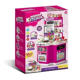 Кухня 922-181 висота 92 см, помпова подача води, парогенератор, звук, світло, 113 аксесуарів, в коробці (6967587401023)