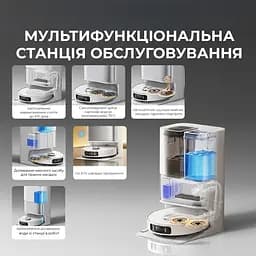 Робот-пилосос миючий Dreame Bot L40 Ultra AE White - мініатюра 4