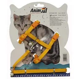 Повідець + шлея AnimAll на блістері для кота 7х1200 мм