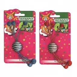 Іграшка для котів TatraPet Caty Funny м'ячик із шпагату 4 x 20 см 