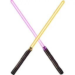 Набір лазерних мечів SLVCREK Star Wars 2 перезаряджаються 12 кольорів зі звуком