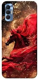 Чехол itsPrint Red sparkles Horse для TECNO Spark 8P