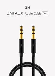 Кабель Xiaomi ZMI AUX Audio braided cable 1 м чорний (AL103) - мініатюра 3