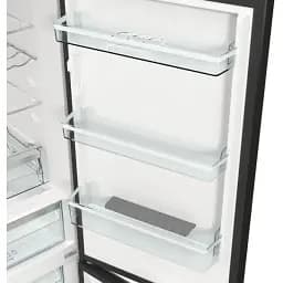 Холодильник Gorenje NRK619EABXL4 з нижн. мороз. камерою 185х60х60 см 2 дв. Х 204 л М 96 л A+ NoFrost Plus Fresh zone чорний - мініатюра 5