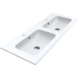 Умивальник Miraggio Della 1200-2 mirasoft 0001015, Білий матовий