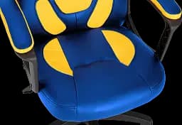 Геймерське дитяче крісло GT Racer синє з жовтим (X-1414 Blue/Yellow) - мініатюра 5