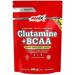 Амінокислота Amix Nutrition L-Glutamine+ BCAA Манго 250 г